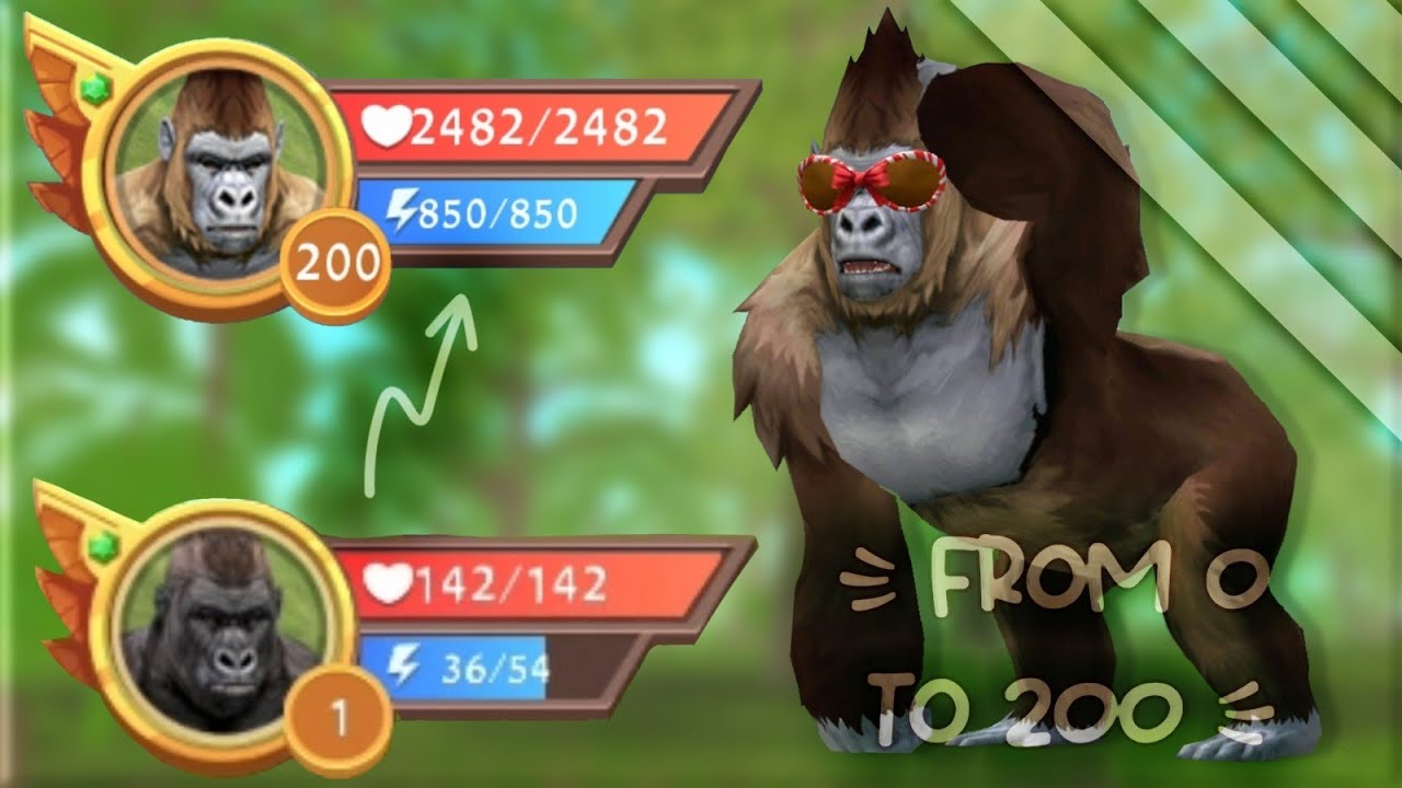От 0 до 200 на Горилле 🦍✨ WildCraft