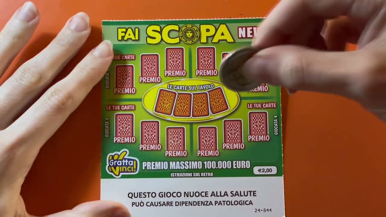 Gratta e Vinci Fai Scopa🍀🍀
