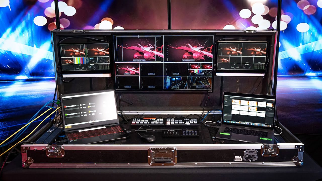 Portable Streaming Setup | ATEM Mini Pro ISO + Television Studio