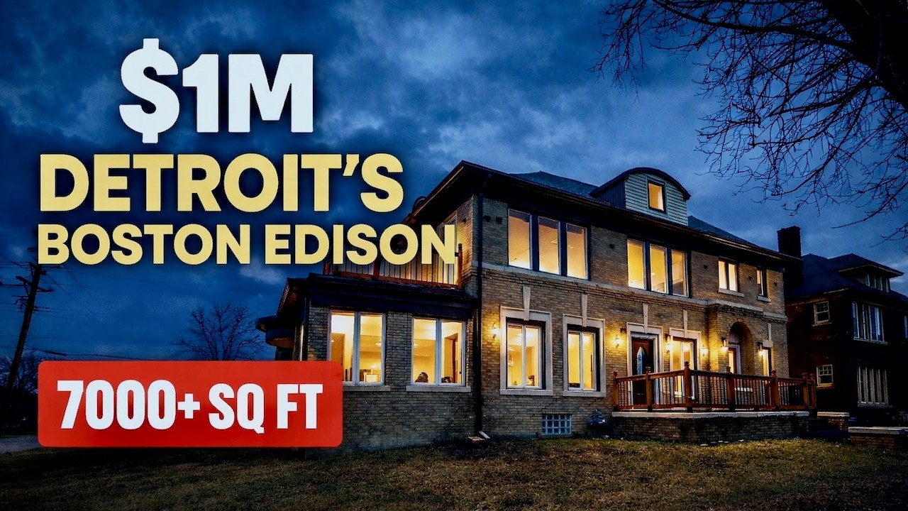See what $1,000,000 gets you in Detroit