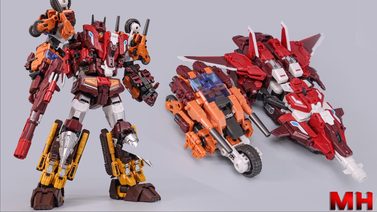 Craftsman Toys DJS-02B Tacticlord Motor Afterburner & DJS-02C Tacticlord Razer Scattershot.