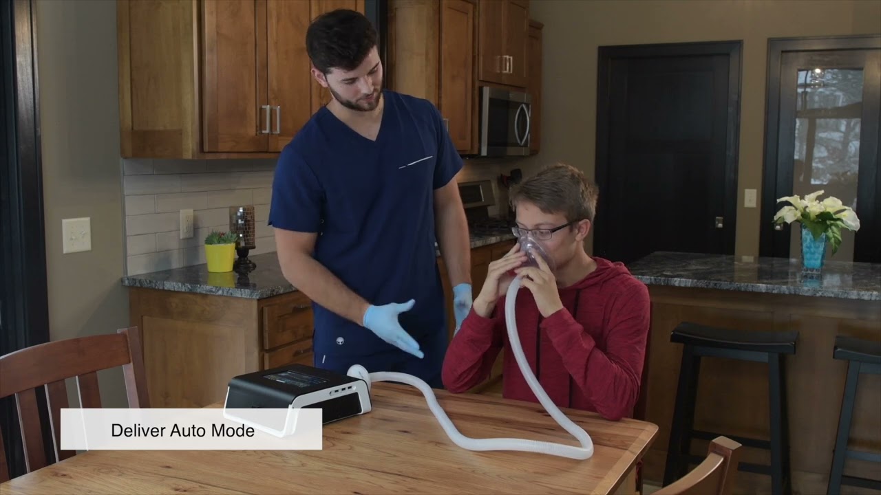 BiWaze® Cough Training - Deliver auto mode therapy
