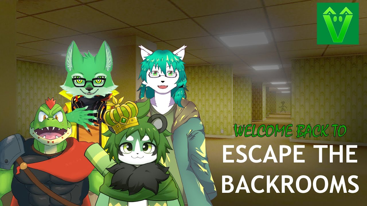 【ESCAPE THE BACKROOMS】Viridian2周年！帰ってきた緑のケモVで行くBACKROOMS【Viridian/枝水アルム】