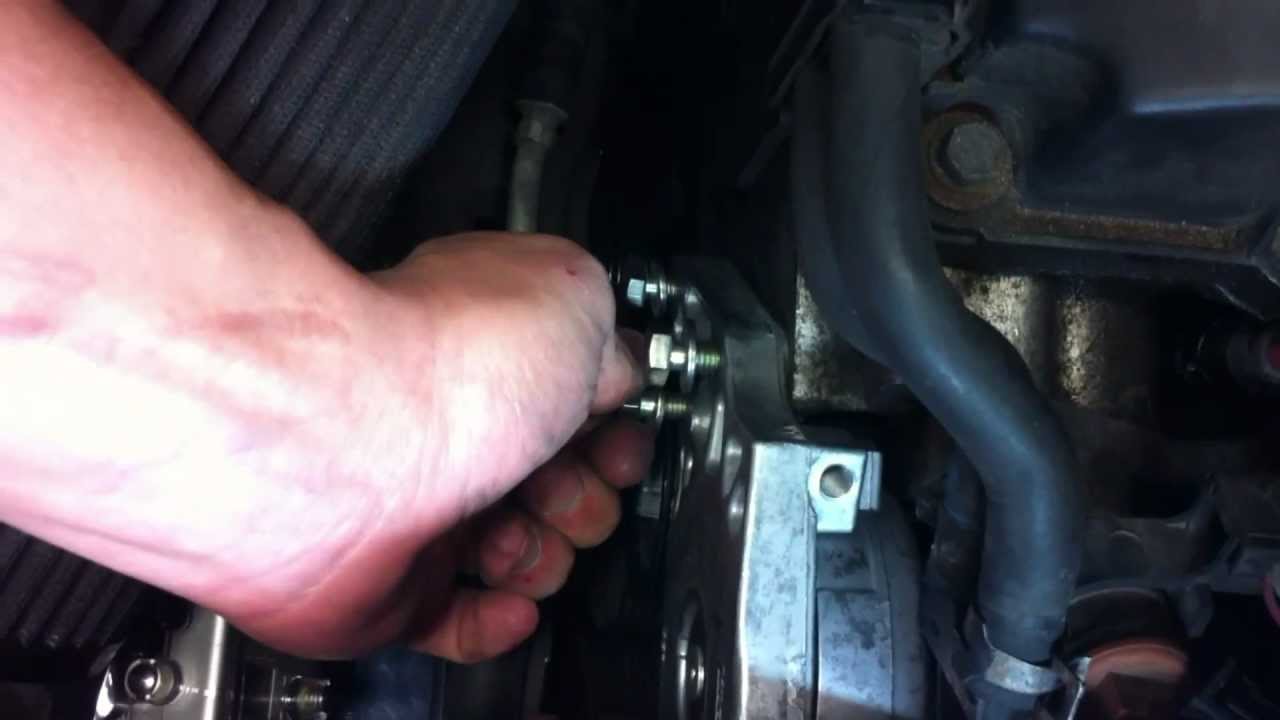 How to change 2.8L VR6 corrado drive belt and tensioner