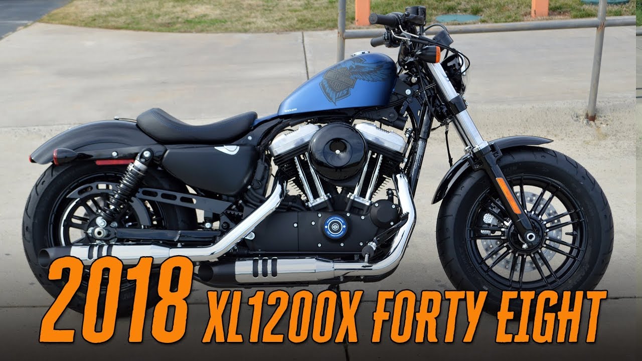 2018 Harley-Davidson&reg; 115 Anniversary Edition XL1200X Sportster Forty-Eight&reg; Legend Blue Denim