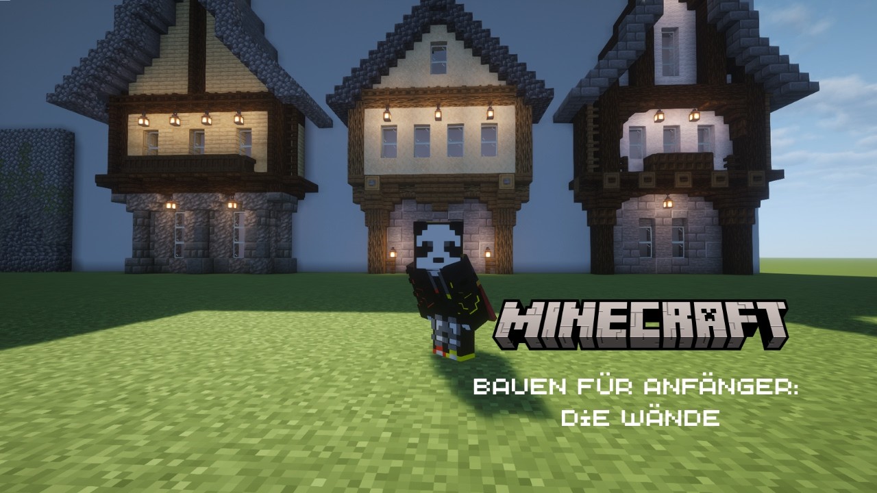 ⛏️Minecraft⛏️ Bauen für Anfänger: Die Wände #2