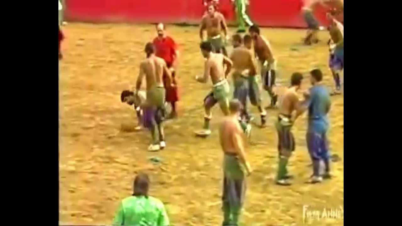 Calcio Storico Fiorentino 1994  Verdi Vs Azzurri