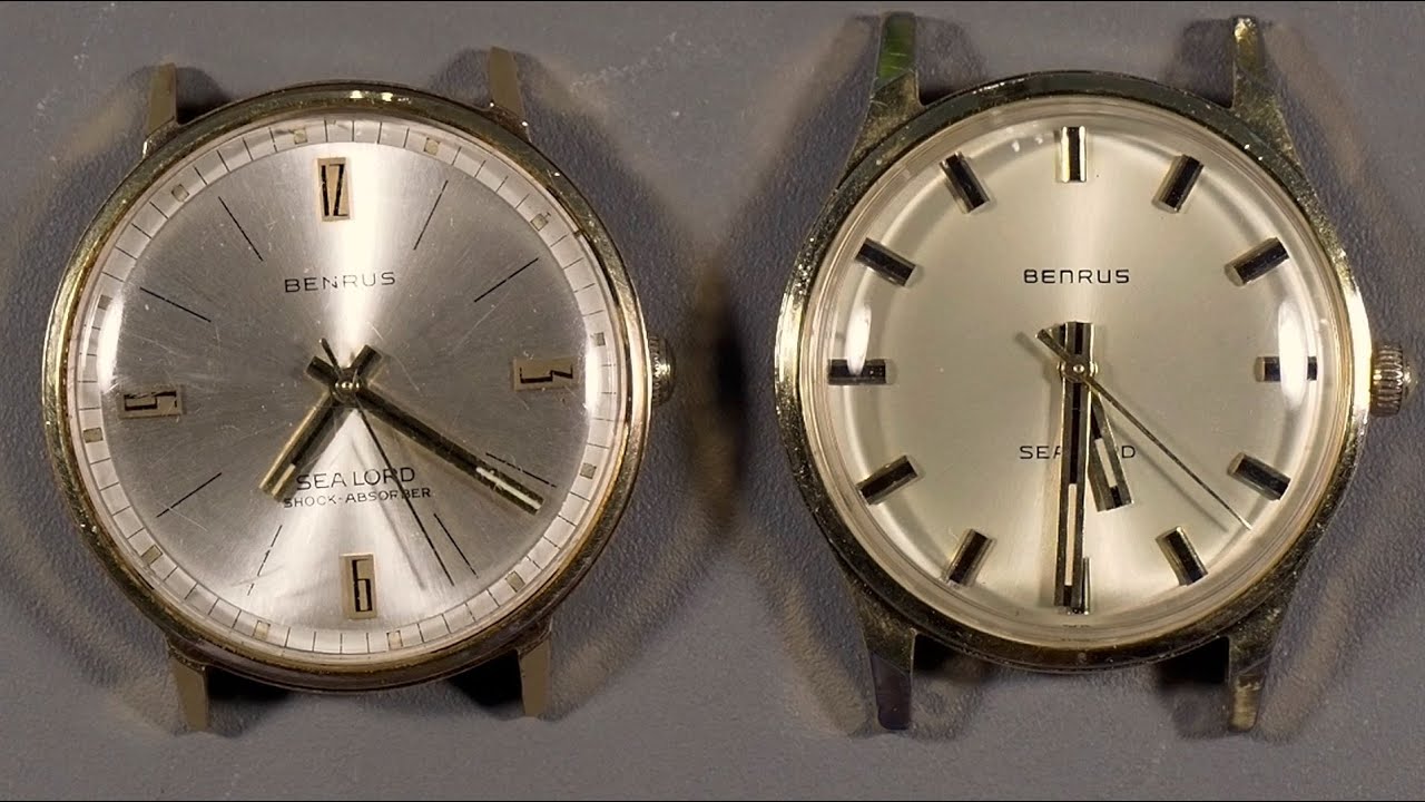 Ремонт часов Benrus Sea Lord (механизм ETA 2370) — Часть 1