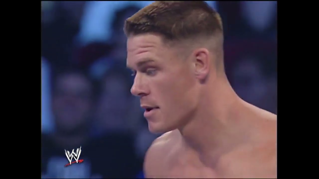 #1 CONTENDER US TITLE MATCH John Cena vs Rob Van Dam part 1 2004