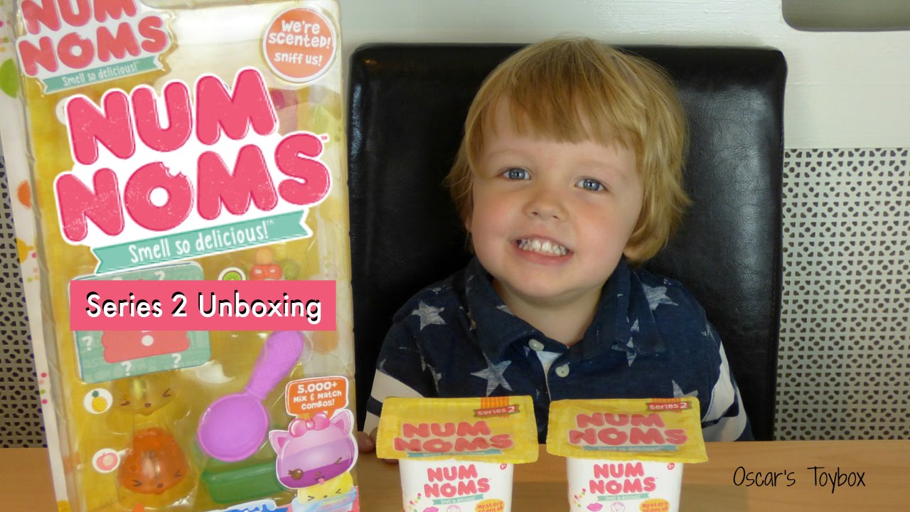 Num Noms Series 2 Unboxing - Collectible Scented Toys - Oscar's Toybox