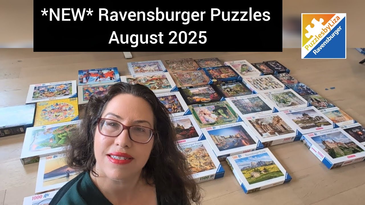 Ravensburger *NEW* 2025 Releases from Germany puzzles - August - puzzlesbyLiza