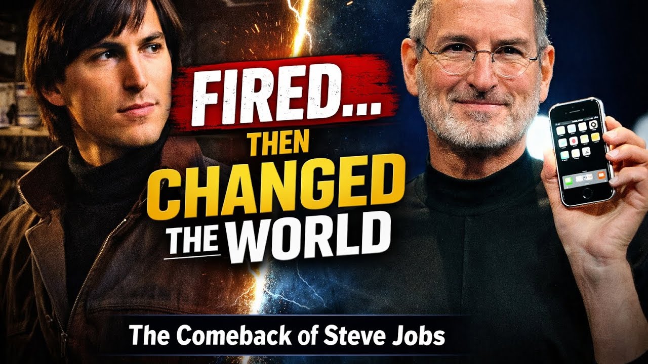 When Life Said No, He Built Something Greater #steve jobs #viral #sleeping motivational 