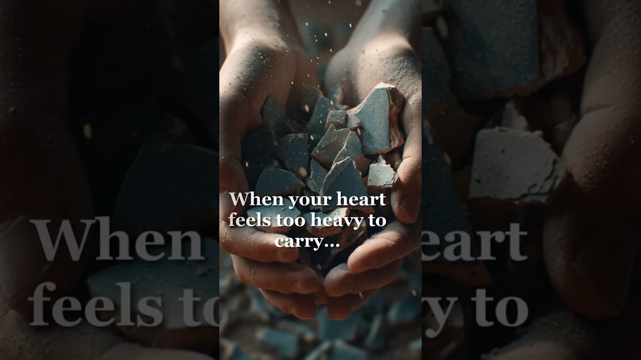 When Your Heart Breaks&hellip; God Comes Closer | Psalm 34:18 #justwithjesus #motivation #gospelofhope
