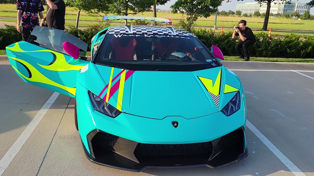 2021 Boardwalk Ferrari, Lamborghini and Pigani Hot Summer Nights Car Show