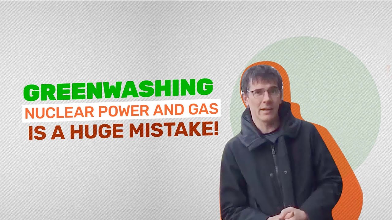 Greens/EFA MEP Eickhout warns: Greenwashing gas and nuclear power in the taxonomy is a huge mistake!