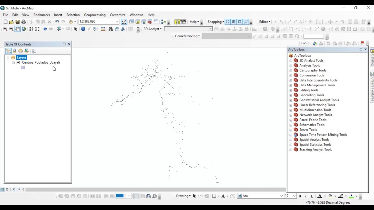 Como exportar una tabla de atributos de Arcgis a Excel?