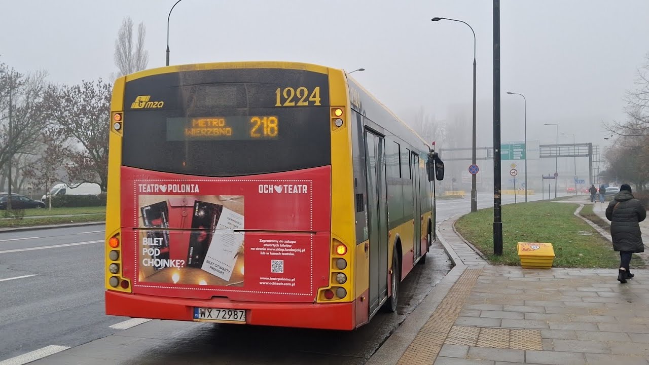 Solbus SM12 #1224 (MZA Warszawa) [🚍218]
