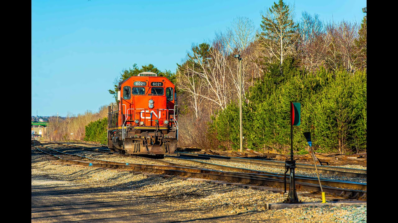 Canadian National - Northbound L543 with an SD40-3