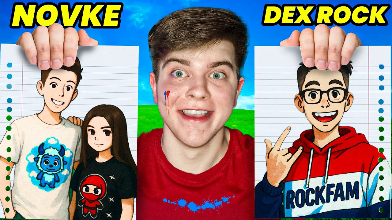 CRTAM BALKANSKE YOUTUBERE😨 (Novke, Šmigićka, Dex)