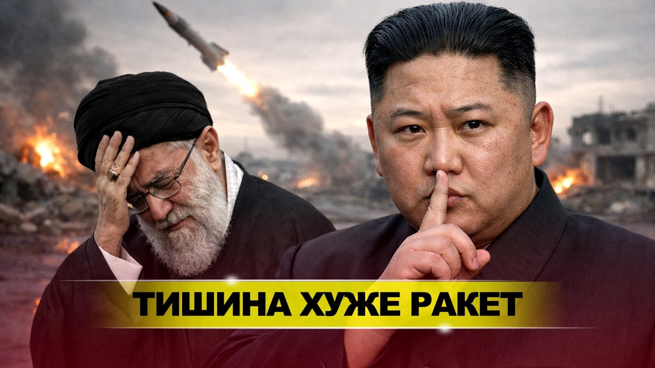 ТИШИНА КИМА О ЛИДЕРЕ ИРАНА ХАМЕНЕИ ХУЖЕ РАКЕТ / ЧТО ОН ЗНАЕТ?
