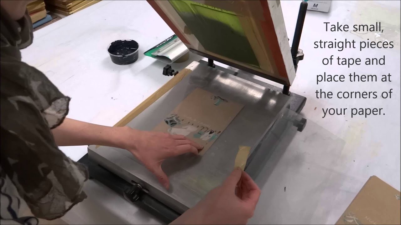 How to Register a Series of Multi Layered Screen Prints