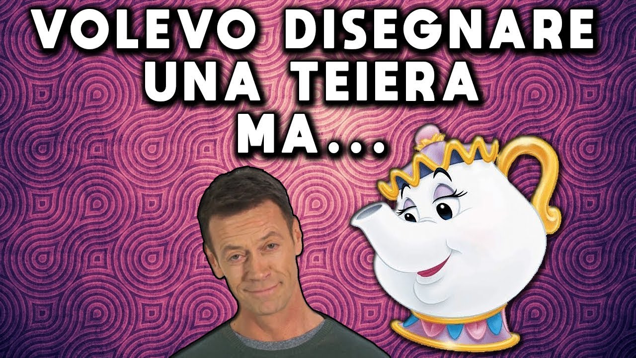 VOLEVO DISEGNARE UNA TEIERA MA...