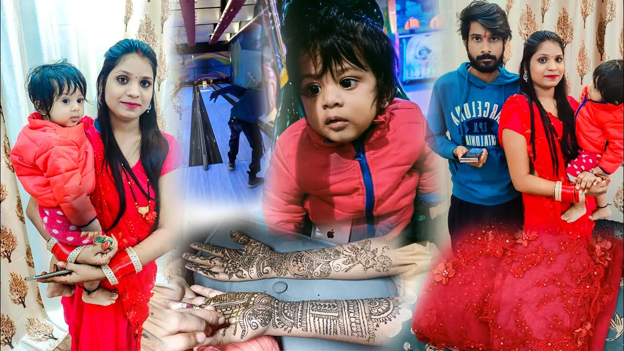 My Lovely Family Vlog | Karwa Chauth | Mall Visit | Ankita Singh | Sulabh Kumar Vlog