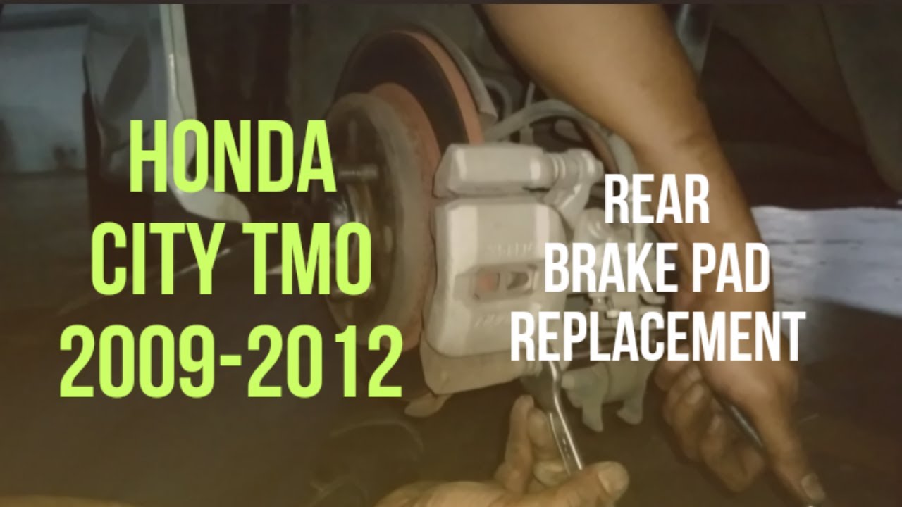 Tutorial Menukar Brek Pad Belakang Honda City TMO GM2 2009-2013