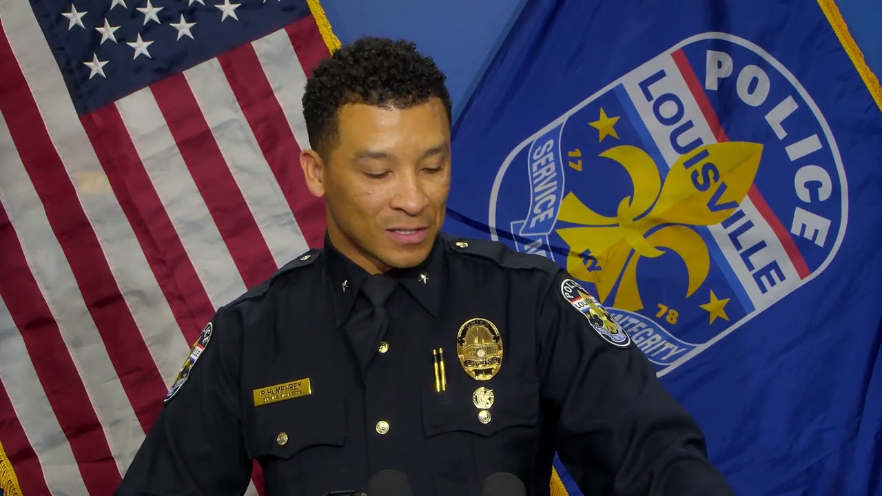 2/4/26 LMPD Chief Paul L. Humphrey news conference with the #LouMedia regarding the 2026 Crime Plan.