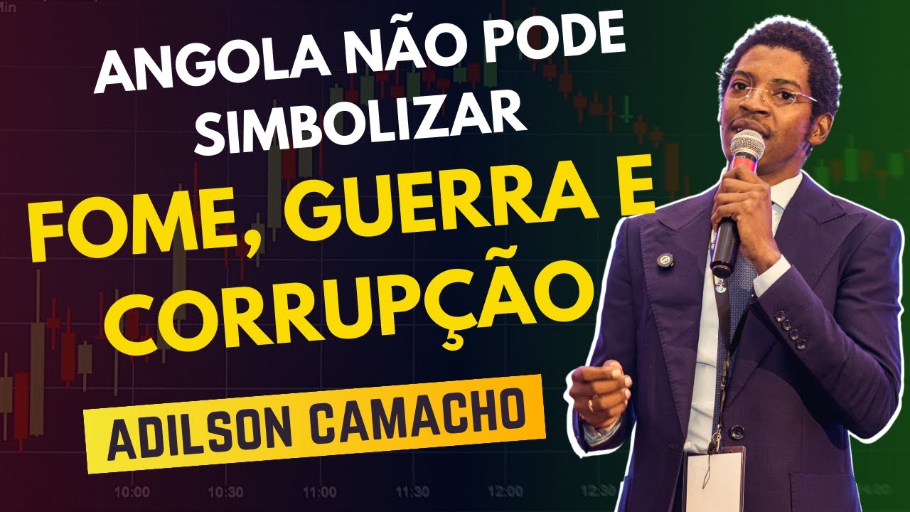 Adilson Camacho - Angola não pode simbolizar fome, guerra e corrupção