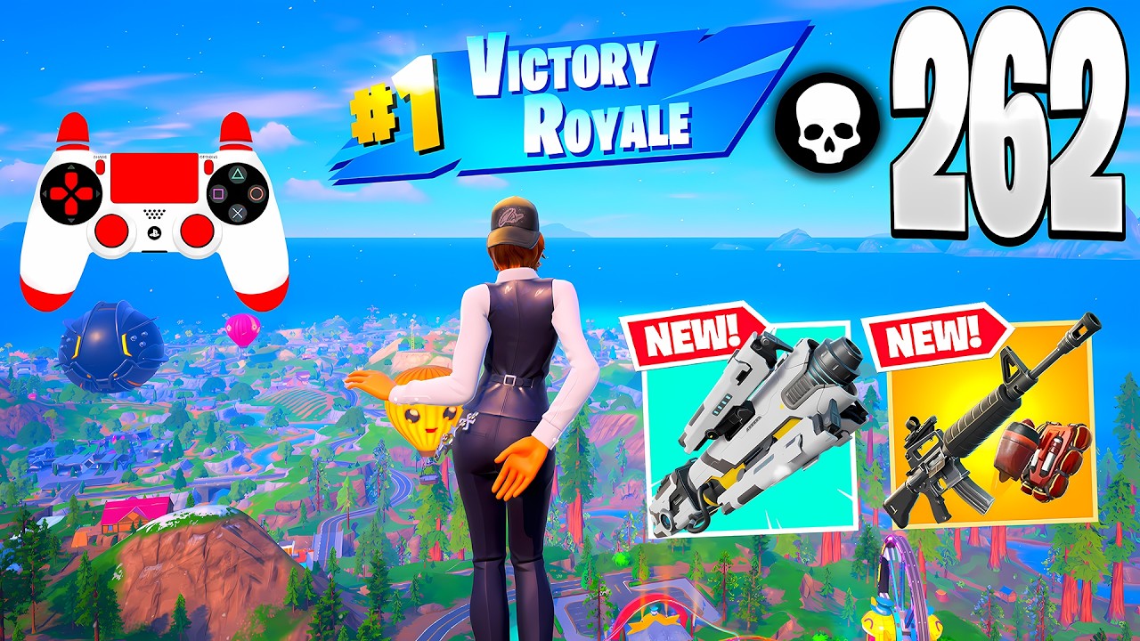 262 Elimination Solo vs Squads – Zero Build Full Gameplay Wins (Fortnite Chapter 7 Season 1)