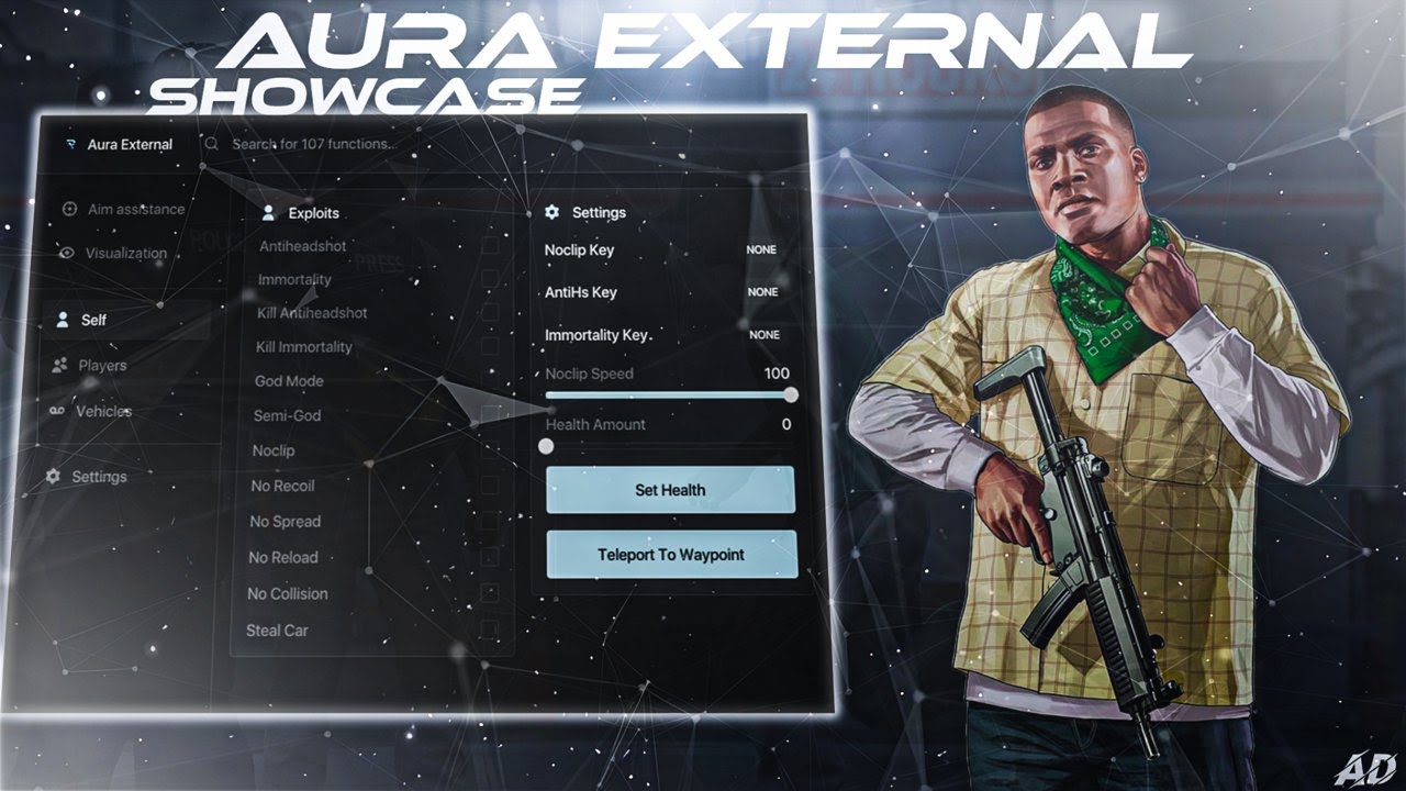 FiveM Bypass Cheat 2026 | Showcase Ft. Aura