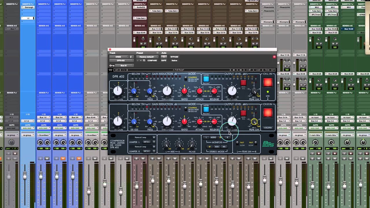 Waves BSS DPR-402 - Mixing With Mike Plugin of the Week