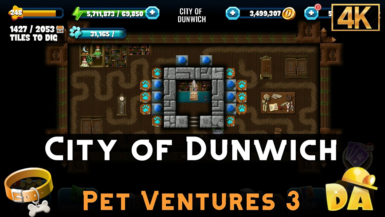 City of Dunwich | Pet Ventures 3 | Diggy's Adventure