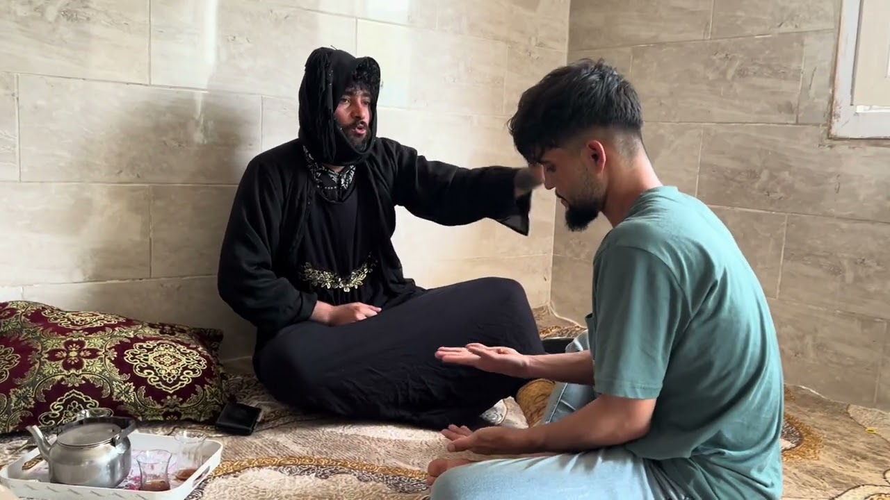 ام حسين رجعت الطنجرة بدون غسيل لام خليل😱😂علقت
