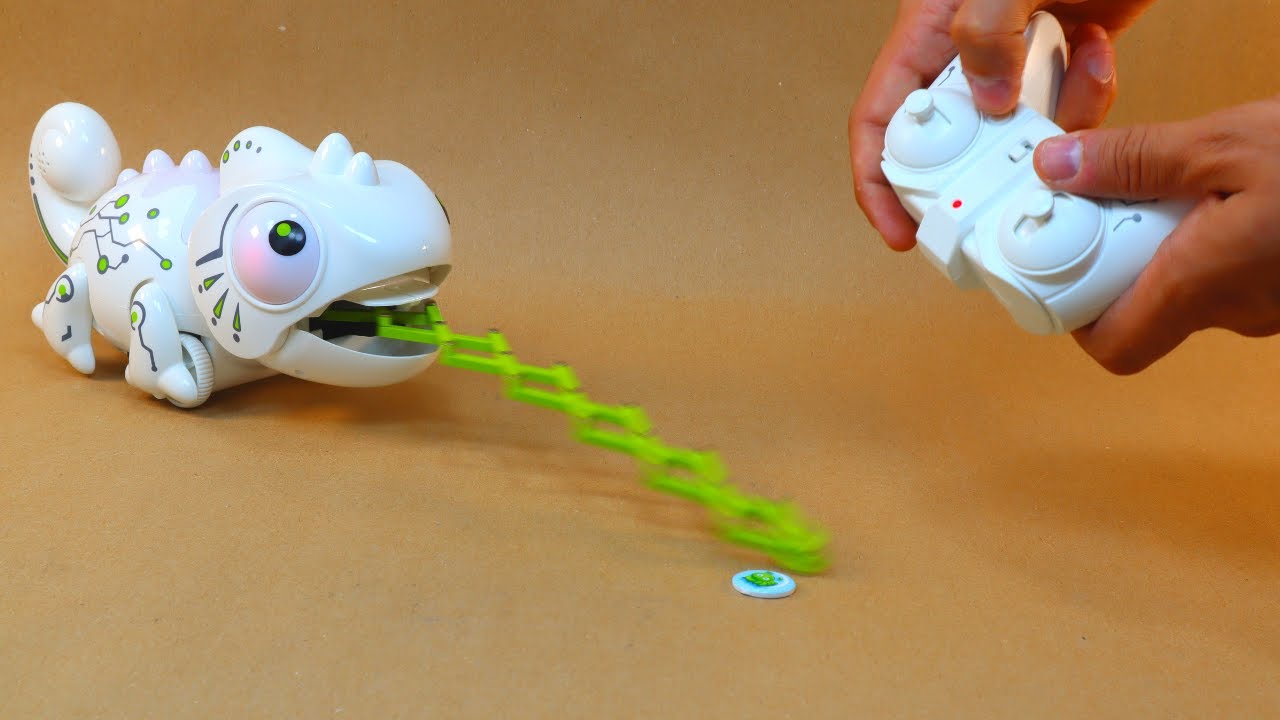RC Chameleon - Hungry Robotic Chameleon test