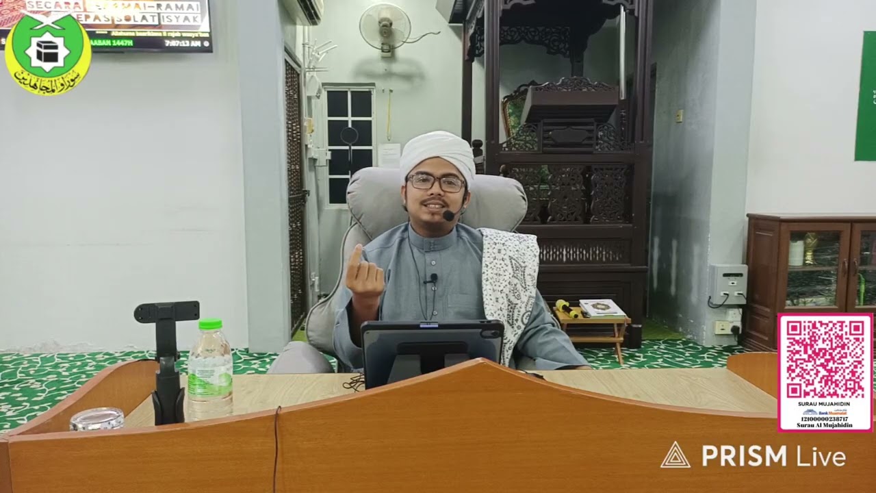 Kuliah Subuh 31 Jan 2026  Ustaz Muhammad Hilmi Zakaria Bulan Sya'ban; Amalan dan Fadhilat