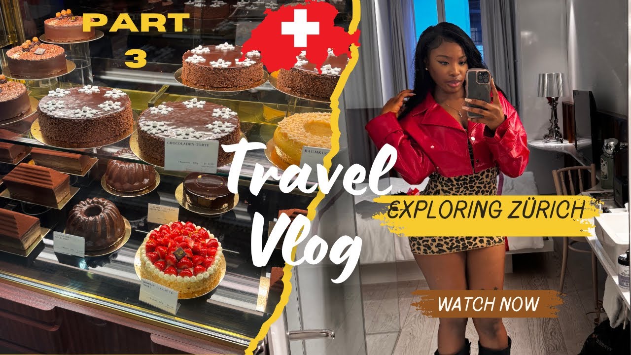Solo travel vlog to Zürich Switzerland part 3