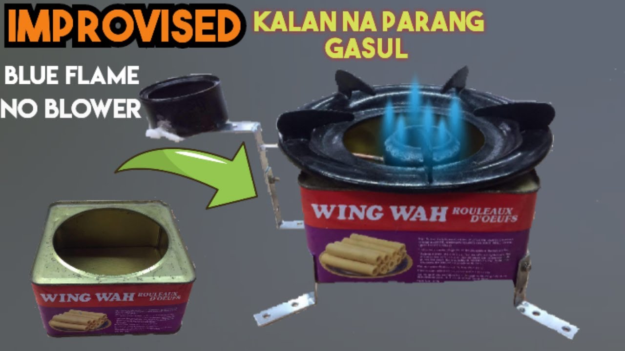IMPROVISED STOVE NA GAWA SA LATA/ PART -3