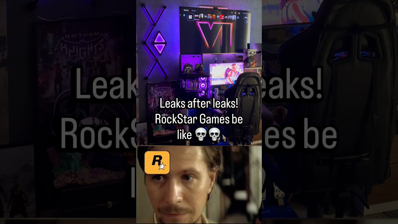 When Rockstar Finds Out About GTA 6 Leaks 💀 #shorts #gtavi