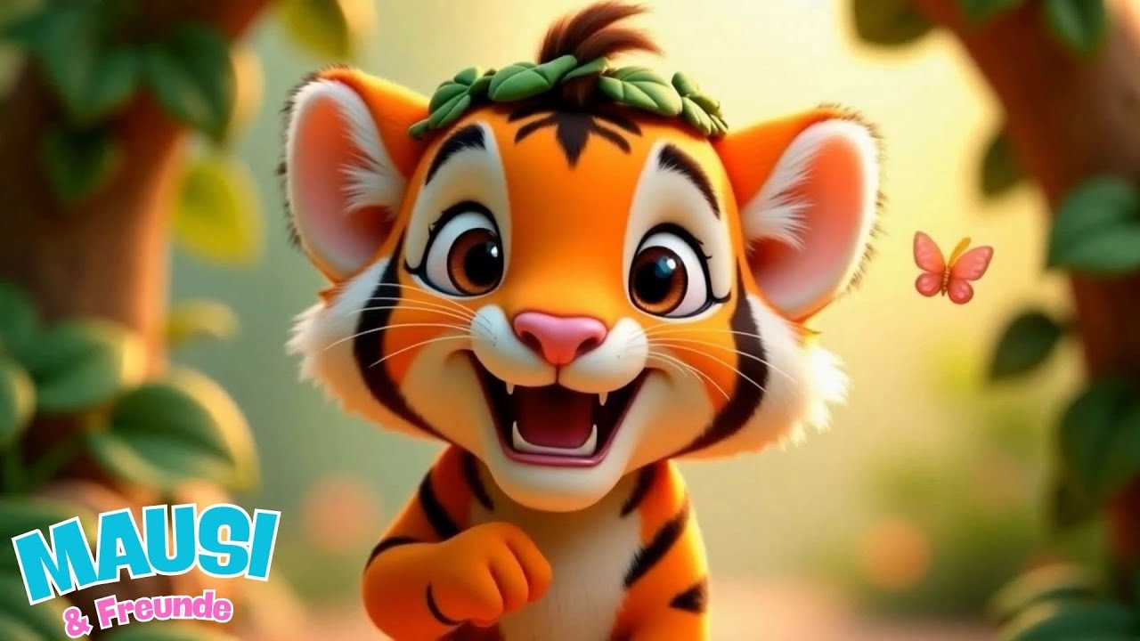 Fritzi, der kleine Tiger, sucht sein Zuhause | Kinderlied⭐👶🏻  Mausi & Freunde