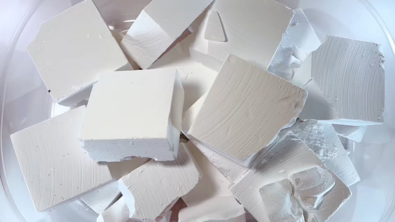 ASMR🤩Super Soft+Super Crushed | 16 Block Soft PJ | Crush Into Powder | Gym Chalk ASMR | Sleep Aid 