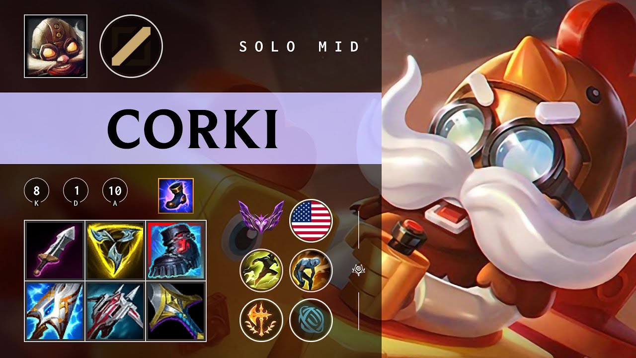 Corki Mid vs Cassiopeia - NA Master Patch 26.03
