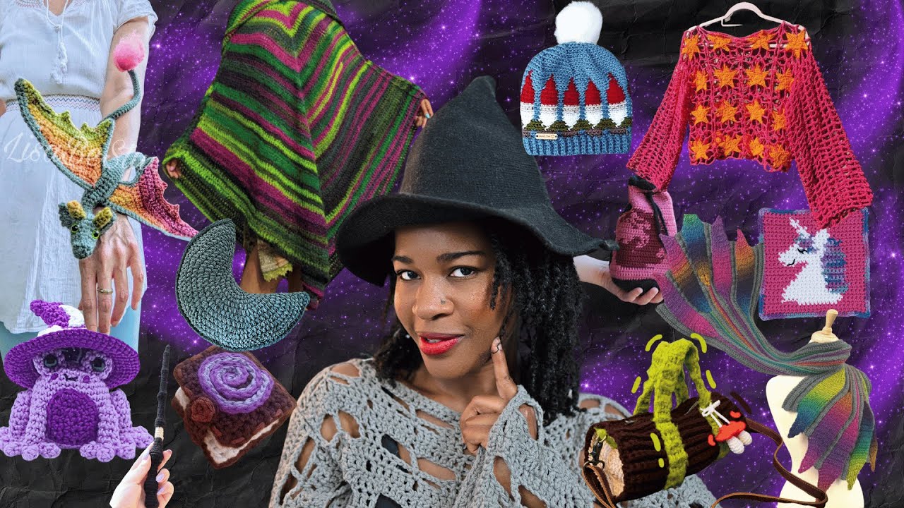 40+ Wizardcore Crochet Patterns to make | Ren Faire, Fairycore, Fantasy