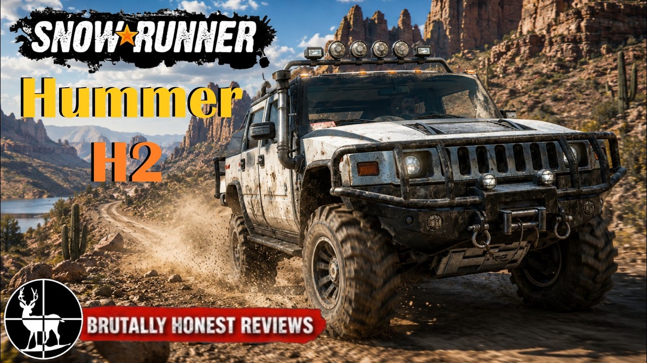 Hummer H2 &mdash; лучше, чем вы помните | Честный обзор без прикрас | SnowRunner