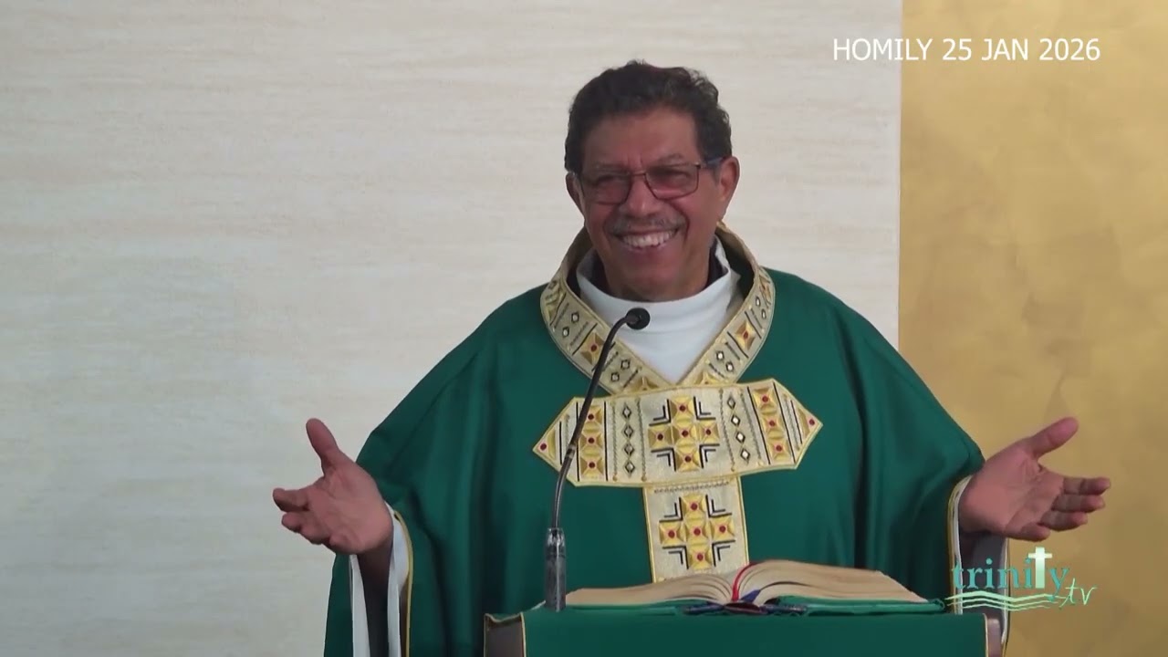 Sunday Mass  Homily -Third Sunday in Ordinary Time - 25th January 2026. Archbishop Jason Gordon