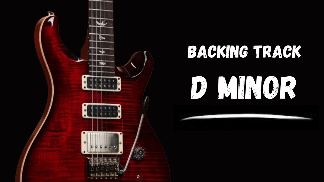 Powerful Ballad Guitar Backing Track Jam in D Minor | 86 bpm