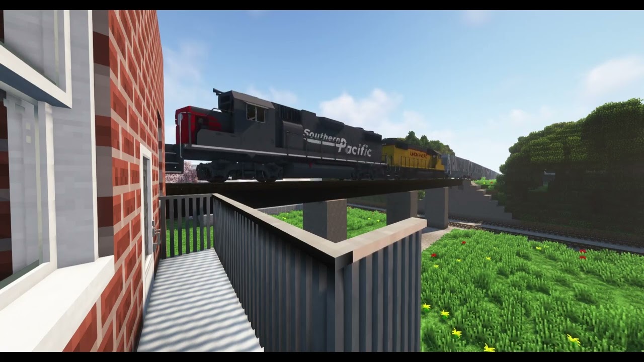 Railfanning in Minecraft Immersive Railroading #18