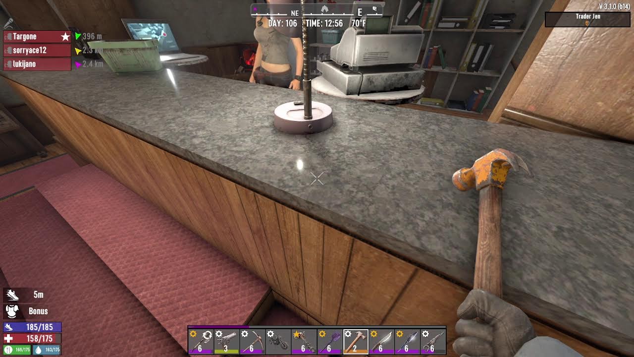 7dtd, back on my Discord like normal.