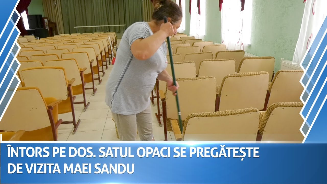 Locuitorii satului Opaci se pregătesc să o întâlnească pe Maia Sandu